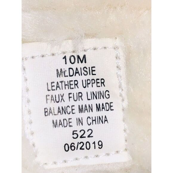 Marc Fisher Daisie Faux-Fur Sneakers- Ivory Multi Suede, US 10M - Picture 11 of 11